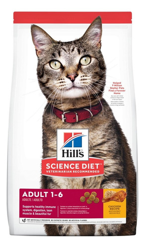 Hill's Science Diet Adult 1-6 Optimal Care | Gato X 16 Lb