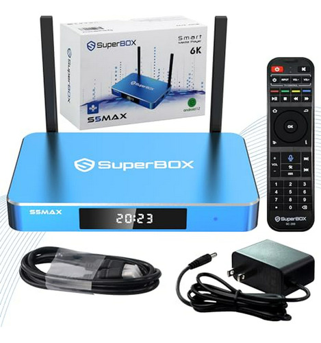 Súper Tv Box S-5 Máx 2024 Voz Remota 4gb Ram