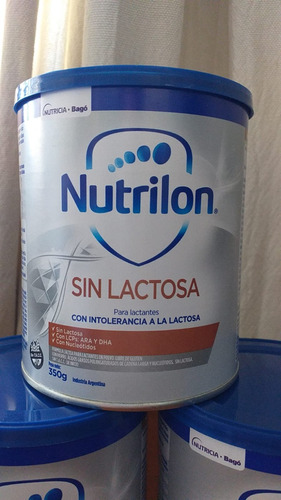 Leche Nutrilon Sin Lactosa En Lata De 350g 