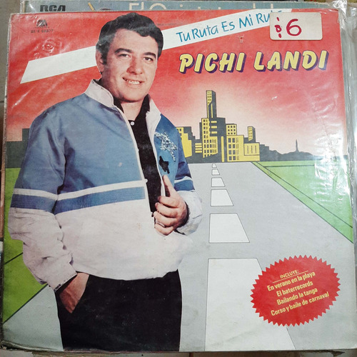 Vinilo Pichi Landi Tu Ruta Es Mi Ruta Fabian Branda C5