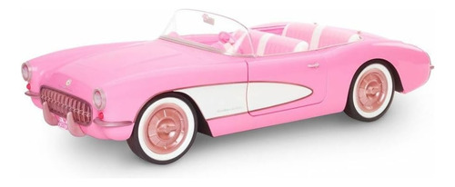 Barbie Auto Corvette Rosa Para 4 Muñecas Color Rosa oscuro