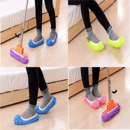 10 Fundas Reutilizables Para Mopa, Zapatillas Y Zapatos