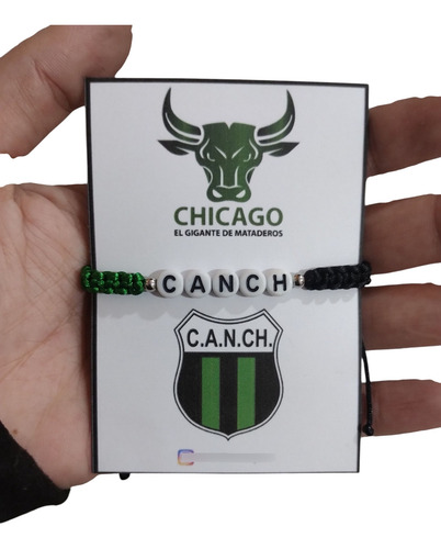 Pulsera Equipos De Futbol Clubes Artesanales Canch 0 Mm