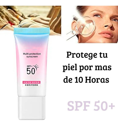 Protector Solar Cara Cuerpo Resistente Agua Bloqueador