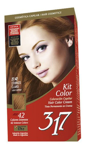 Tintura 317 Kit Caja por 12u Tono 27.3 Rubio Centeno