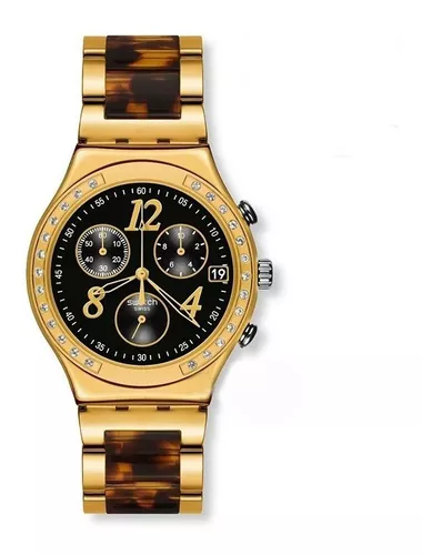 Reloj Swatch Dorado | MercadoLibre 📦