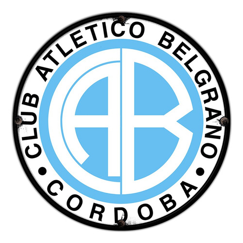 #836 - Cuadro Decorativo Club Belgrano Córdoba Futbol Escudo