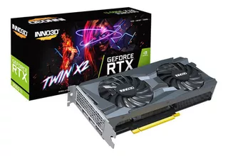 Placa De Video Inno3d Geforce Rtx 3060 Ti Twin X2 Lhr 8gb G