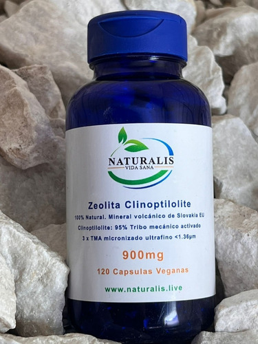 Zeolita Clinoptilolite 900mg - Unidad a $825