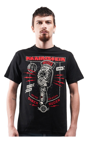 Camiseta Rammstein Radio Rock Activity