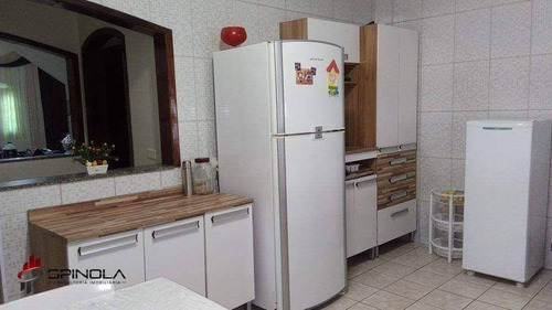 Imagem 8 de 19 de Sobrado Com 3 Dormitórios À Venda, 169 M² Por R$ 450.000,00 - Solemar - Praia Grande/sp - So0057
