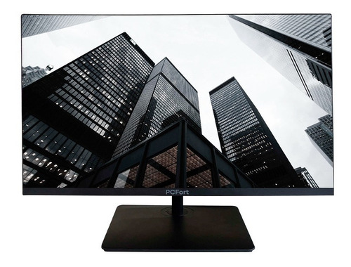 Monitor PCFort T2403 led 23.8" preto 110V/220V