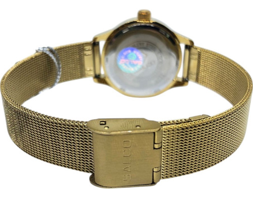 Reloj De Dama Salco Japonés Resistente Al Agua, Original
