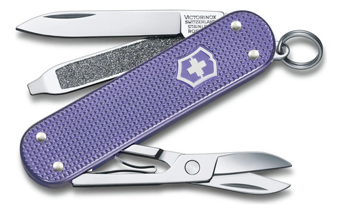 Cortaplumas Victorinox Classic Alox Collection Colores. Color Electric Lavender