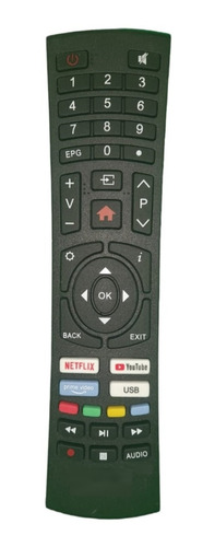 Control Remoto Tv Jvc Smart Tv Netflix Youtube + Pilas