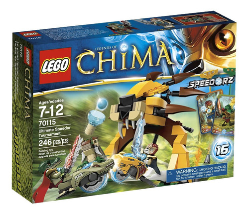 Lego Chima Ultimate Speedor Tournament 70115 Figura De Const