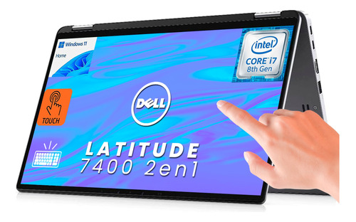Laptop Dell Táctil Latitude Core I7 8th 16gb Ram 256gb Ssd