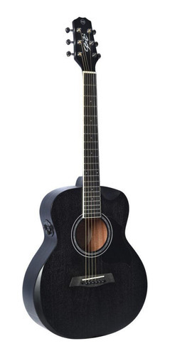 Violão Elétrico Seizi Mini Neo Nagoya Mirai Open Pore Black
