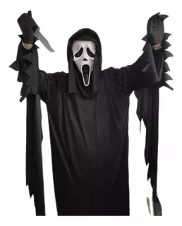 Fantasia De Cosplay De Halloween Horror Scream Ghost