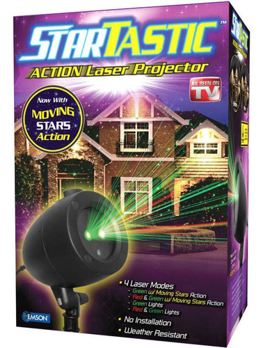 Proyector Luces Navideñas Led Startastic Estilo Láser