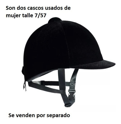 Casco Equitación Usado De Pana 7/57 Wembley (por Unidad)