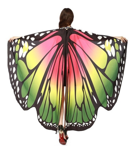 Asa De Borboleta Grande Fantasia Capa Butterfly Cosplay