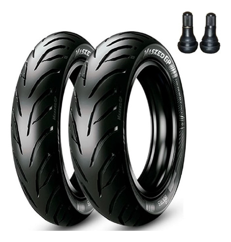 Par Pneu 140/70-17 E 110/70-17 Masked Cb300 Twister Fazer250
