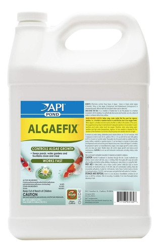 Api Algaefix Pond 3.8 Lt Para Control De Algas En Estanques