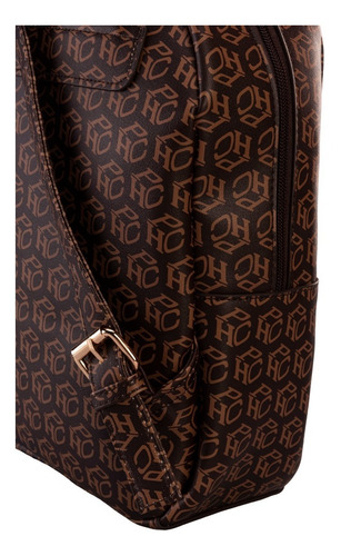 Imagen 5 de 7 de Backpack Hpc Polo Estampada Monograma