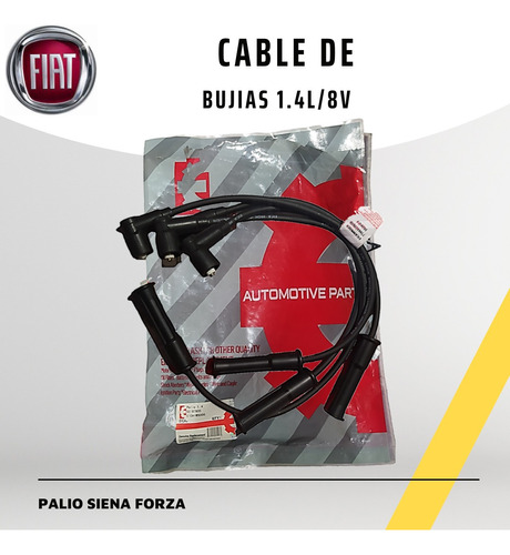 Cable Bujia  Fiat Palio Siena 1.4 Forza Uno Fire 1.3 8v