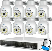 Comprar 2nlf D611 Kit de Cámaras Vigilancia Exterior Kit Nvr 8 Camaras Circuito Cerrado