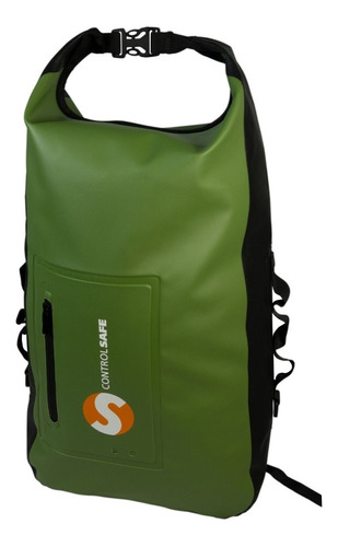 Mochila Wind Evo - 26 Lts - Verde - Control Safe ®