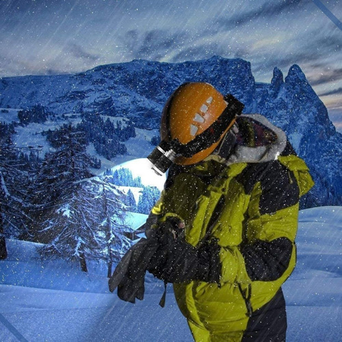 Lanterna Cabeça Triplo T6 3 Led Cree Profissional Econômica