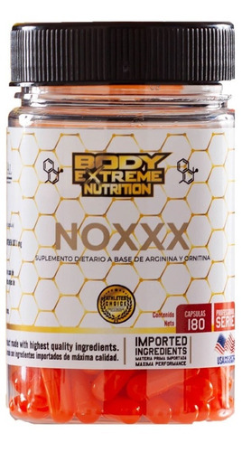 Noxxx Power Por 180 Cap. - Oxido Nitrico