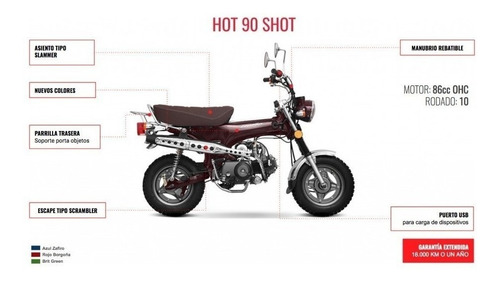 Imagen 18 de 19 de Zanella Hot 90 Shot - 12c S/interés Hasta $150000 - Créd Dni