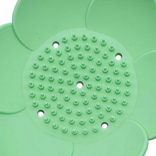 Jabonera Portátil Con Jabonera De Drenaje Jabonera Verde