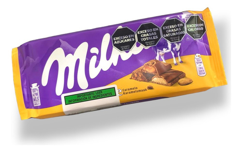 Tableta Milka Chocolate Caramel 100g - Barata La Golosineria