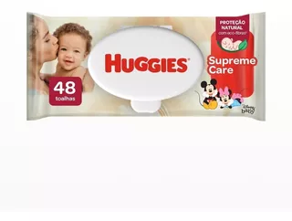 Lenços Umedecidos Supreme Care 48 Unidades Huggies