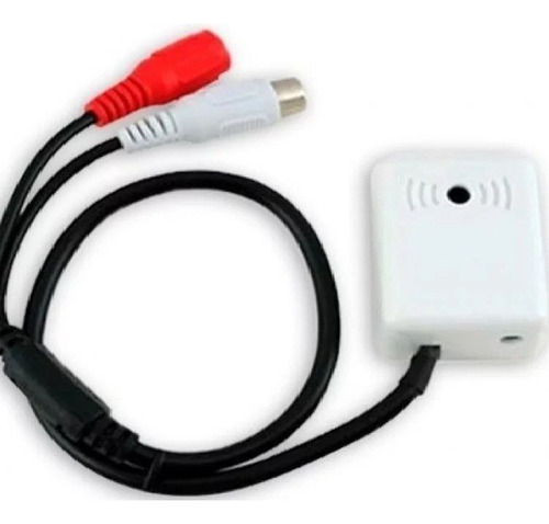 Micrófono Espía Direccional Para Cámaras De Seguridad Cctv