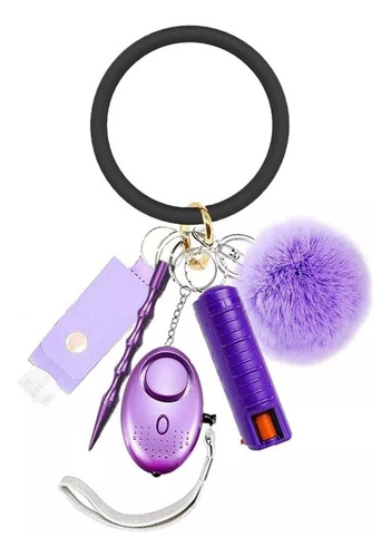 Alarma De Seguridad Personal Femenina Keychain Self Defense