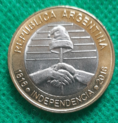 Monedas Dos Pesos Conmemorativa Independencia Argentina