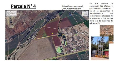 Agrícola Canta Rana (parcela Y Derechos De Agua)