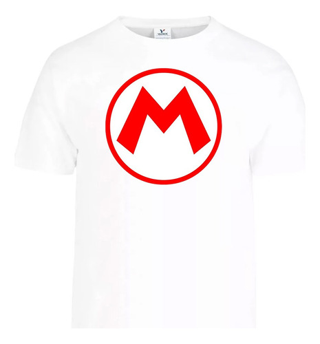 Camisetas Mario Bros Logo Nintendo Diseño Increíbles