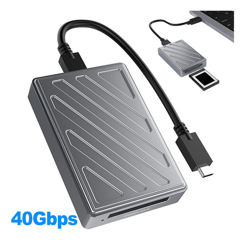Lector De Tarjetas Cfexpress Tipo B Usb 4.0 10gbps Cfexpress