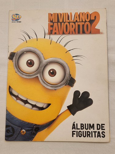 Álbum Figuritas Mi Villano Favorito 2 Sd Con 24 Figus 