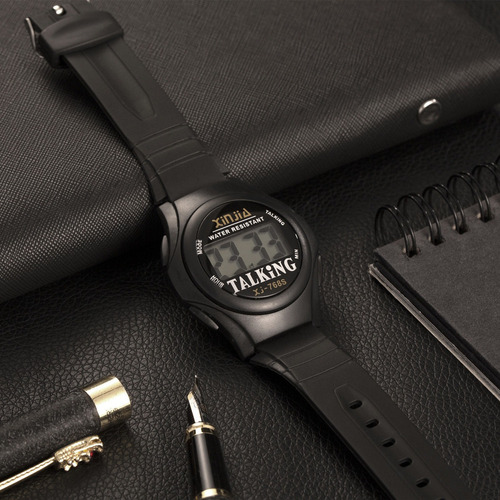 A Reloj Parlante Deportes En Español Para Ciegos, Niños