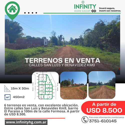 Terrenos Ubicados Entre Calles San Luis Y Benavidez Km9