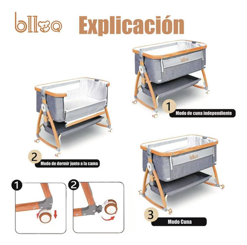 Cuna Corral Bebé Con Mosquitero + Colchon Confortable