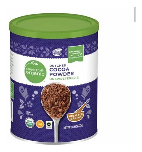 Simple Truth Organic Dutched Cocoa Unsweetened 227 G