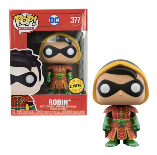 Funko Pop - Dc - Robin Chase Imperial #377+ Protector